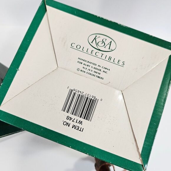 Kurt Adler KSA Collectibles Tee Time Santa On The Green Mr & Mrs Claus Figurines - Picture 15 of 16